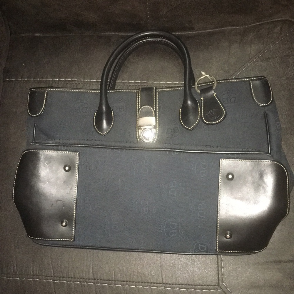 Dooney & Bourke Black Double Handle Tote
